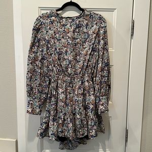 Pink Lily Floral Dress